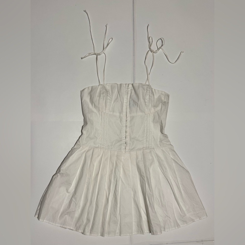 Beverly and Beck White Dress Top